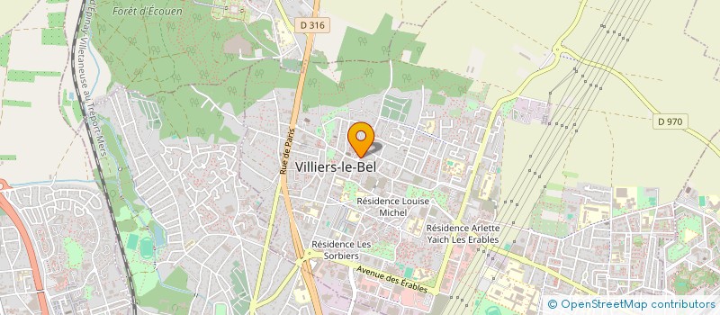 localisation de l'entreprise MONSIEUR ROMAN BATEREANU  VILLIERS-LE-BEL