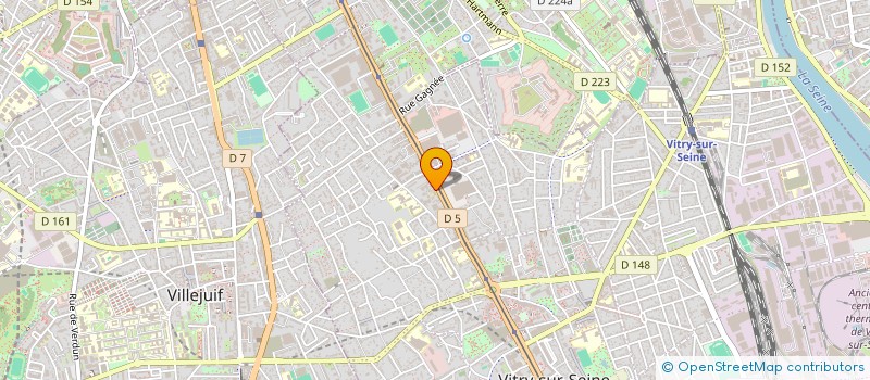 localisation de l'entreprise MONSIEUR ROMAN BEJINARI à VITRY-SUR-SEINE