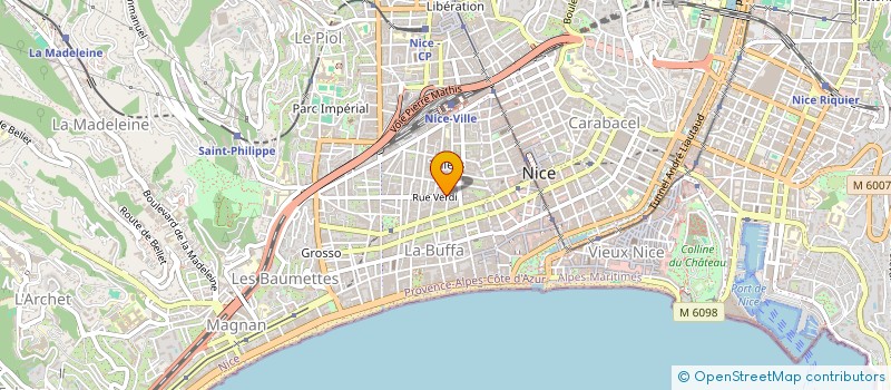 localisation de l'entreprise MONSIEUR ROMAN BEYLIN à NICE