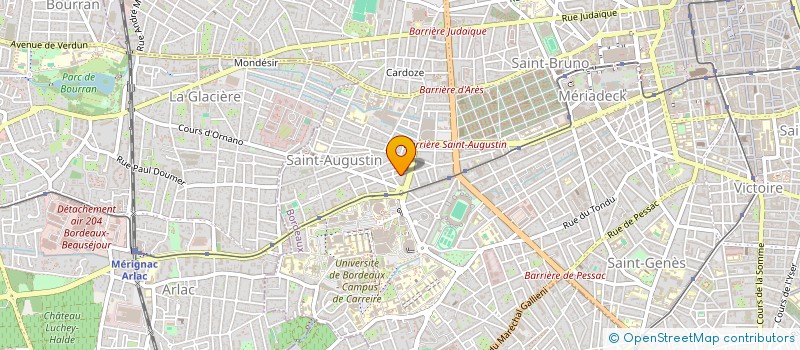 localisation de l'entreprise MONSIEUR ROMAN BINET à BORDEAUX