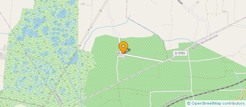 localisation de l'entreprise MONSIEUR ROMAN BLANC  CAPESTANG