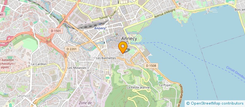 localisation de l'entreprise MONSIEUR ROMAN BRODOVSKY à ANNECY