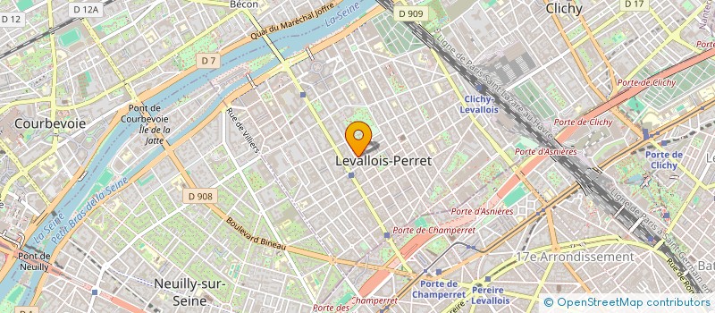 localisation de l'entreprise MONSIEUR ROMAN BRODSKY à LEVALLOIS-PERRET