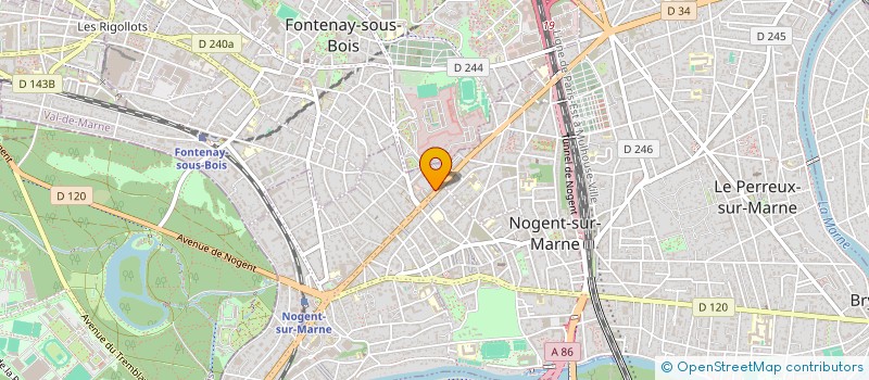 localisation de l'entreprise MONSIEUR ROMAN BUCHKO  NOGENT-SUR-MARNE