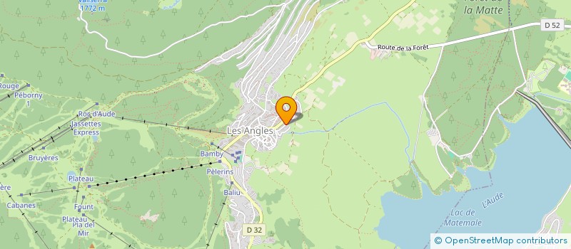 localisation de l'entreprise MONSIEUR ROMAN CALVAYRAC  LES ANGLES