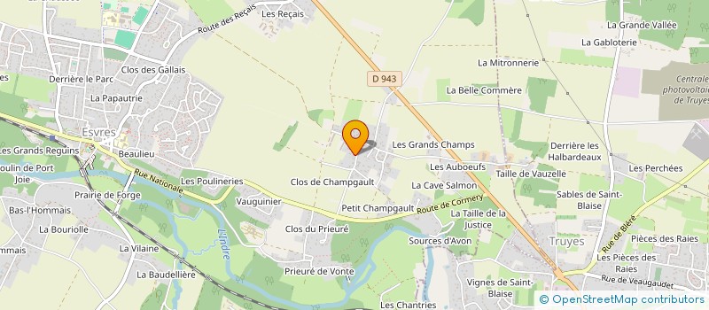 localisation de l'entreprise MONSIEUR ROMAN CHARLET  ESVRES