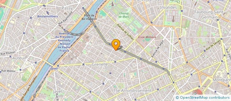 localisation de l'entreprise MONSIEUR ROMAN CHEVALIER  PARIS