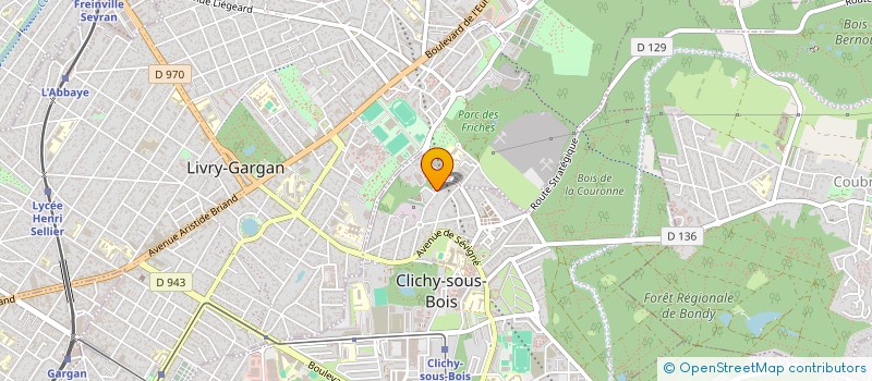 localisation de l'entreprise MONSIEUR ROMAN CHICAROS  CLICHY-SOUS-BOIS