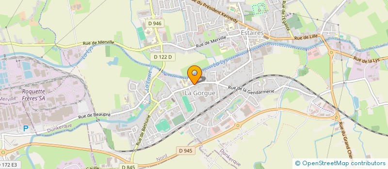 localisation de l'entreprise MONSIEUR ROMAN CIESIELCZYK  LA GORGUE