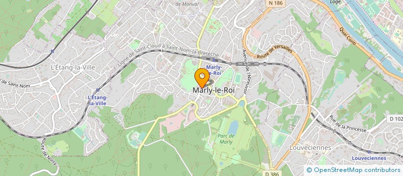 localisation de l'entreprise MONSIEUR ROMAN CLAISE  MARLY-LE-ROI