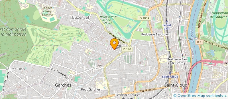 localisation de l'entreprise MONSIEUR ROMAN COHEN à GARCHES