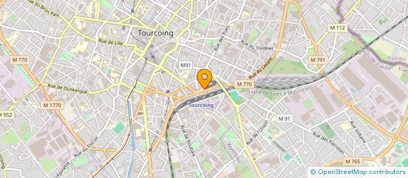 localisation de l'entreprise MONSIEUR ROMAN COMPIEGNE à TOURCOING