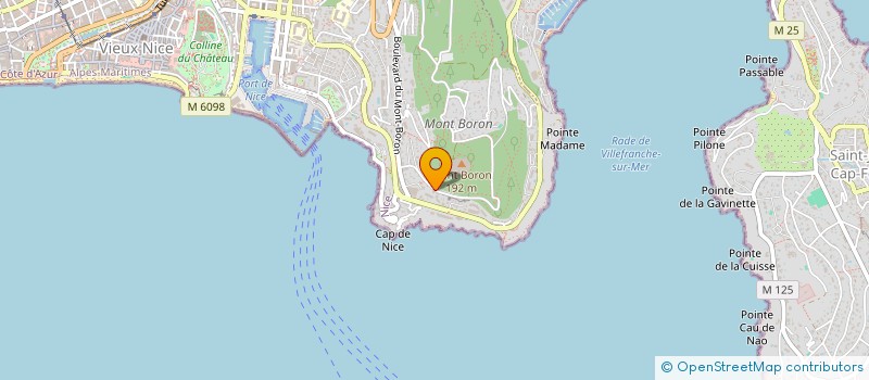 localisation de l'entreprise MONSIEUR ROMAN DEULIO  NICE