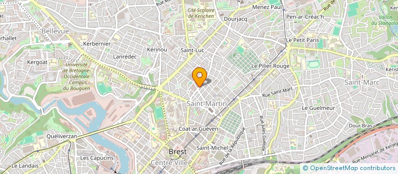 localisation de l'entreprise MONSIEUR ROMAN DUCA à BREST
