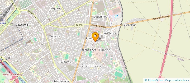 localisation de l'entreprise MONSIEUR ROMAN DUTOIT  REIMS