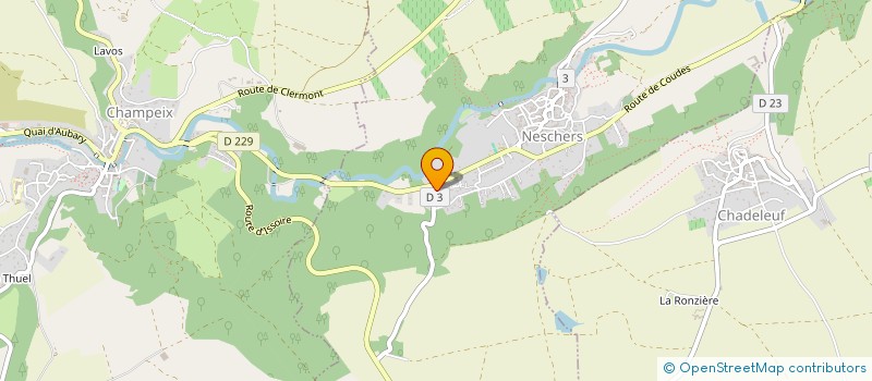 localisation de l'entreprise MONSIEUR ROMAN FALCON  SAINT-GENES-CHAMPANELLE