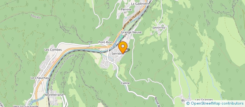 localisation de l'entreprise MONSIEUR ROMAN FERRER  SAINT-RAMBERT-EN-BUGEY