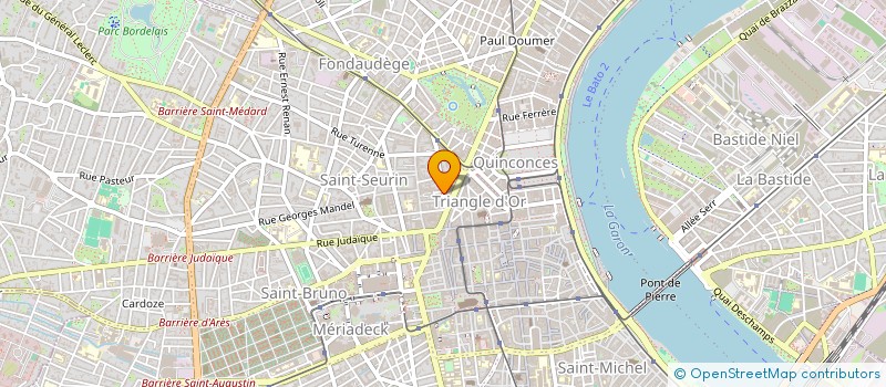 localisation de l'entreprise MONSIEUR ROMAN FLONNEAU  BORDEAUX