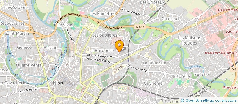 localisation de l'entreprise MONSIEUR ROMAN FOUET-BARD à NIORT