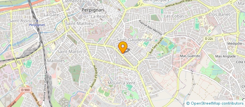 localisation de l'entreprise MONSIEUR ROMAN GAN à PERPIGNAN