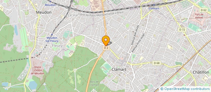 localisation de l'entreprise MONSIEUR ROMAN GEYER à CLAMART