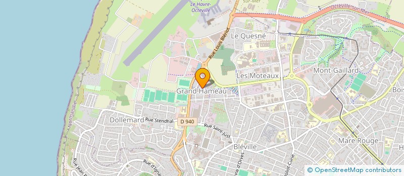 localisation de l'entreprise MONSIEUR ROMAN GOHE  LE HAVRE