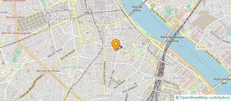 localisation de l'entreprise MONSIEUR ROMAN GOULARD  BORDEAUX