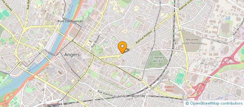 localisation de l'entreprise MONSIEUR ROMAN HERMENAULT à ANGERS