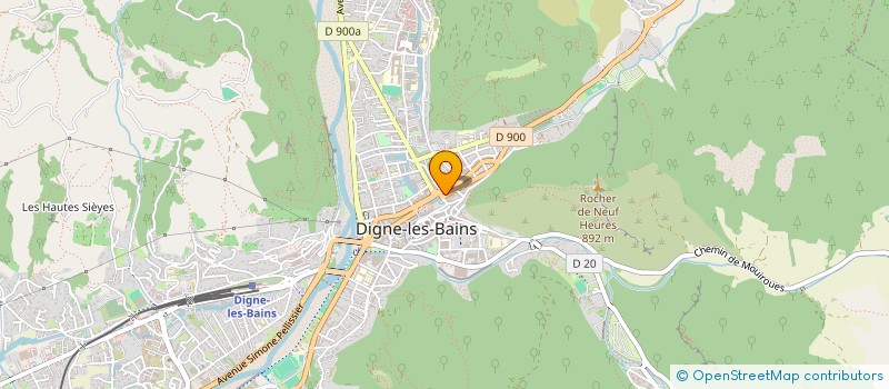 localisation de l'entreprise MONSIEUR ROMAN KHRYSTEV à DIGNE-LES-BAINS