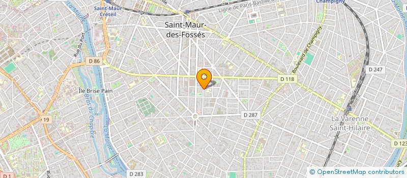 localisation de l'entreprise MONSIEUR ROMAN KIMES à SAINT-MAUR-DES-FOSSES