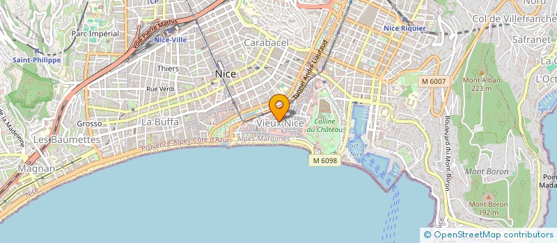 localisation de l'entreprise MONSIEUR ROMAN KORDUBAILO  NICE