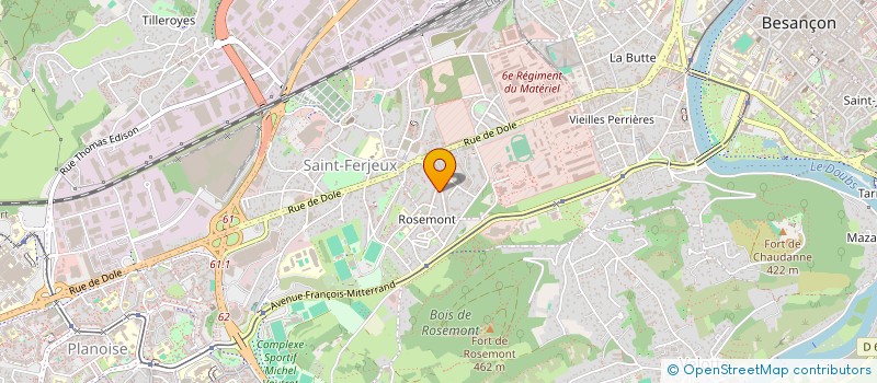 localisation de l'entreprise MONSIEUR ROMAN KOWALESKI à BESANCON