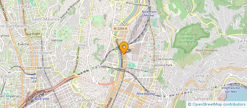 localisation de l'entreprise MONSIEUR ROMAN LACASSAGNE à NICE