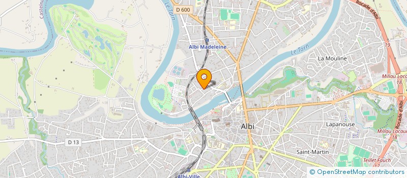 localisation de l'entreprise MONSIEUR ROMAN LAVILLE  ALBI