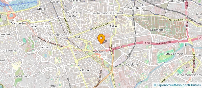 localisation de l'entreprise MONSIEUR ROMAN LEPAREUR  MARSEILLE
