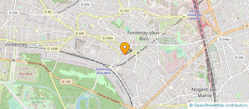 localisation de l'entreprise MONSIEUR ROMAN MAKAR  AUBERVILLIERS