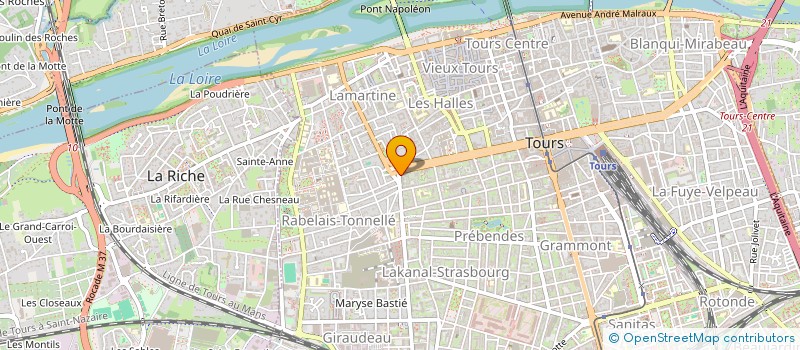 localisation de l'entreprise MONSIEUR ROMAN MARKIEWICZ  TOURS