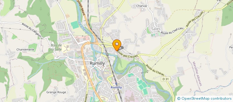 localisation de l'entreprise MONSIEUR ROMAN MARRA  RUMILLY