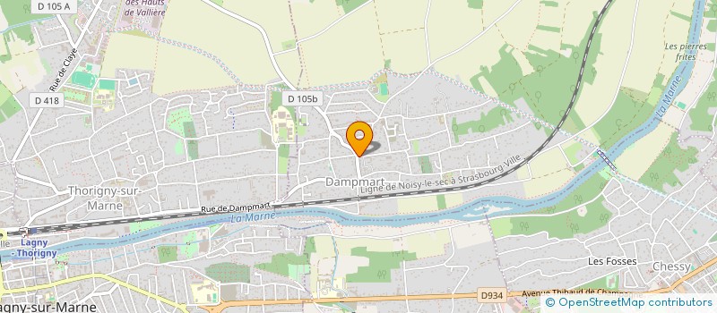 localisation de l'entreprise MONSIEUR ROMAN MICHEA  DAMPMART