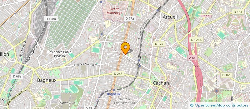 localisation de l'entreprise MONSIEUR ROMAN NOVITKII à CACHAN
