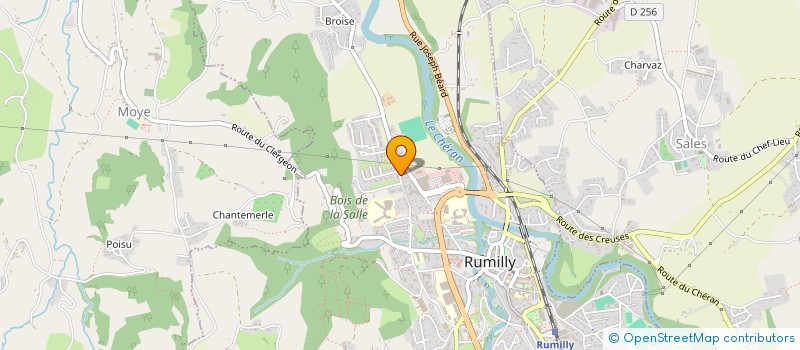 localisation de l'entreprise MONSIEUR ROMAN OXMAN  RUMILLY