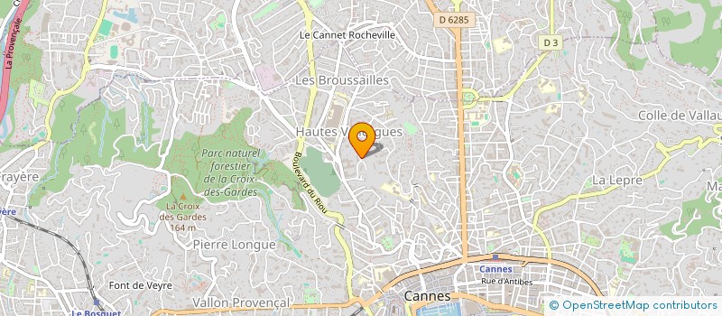localisation de l'entreprise MONSIEUR ROMAN RIVALLIN à CANNES