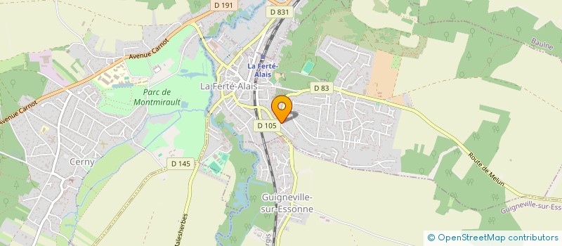 localisation de l'entreprise MONSIEUR ROMAN ROMAN à LA FERTE-ALAIS
