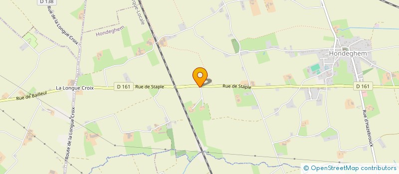 localisation de l'entreprise MONSIEUR ROMAN ROYER à HONDEGHEM