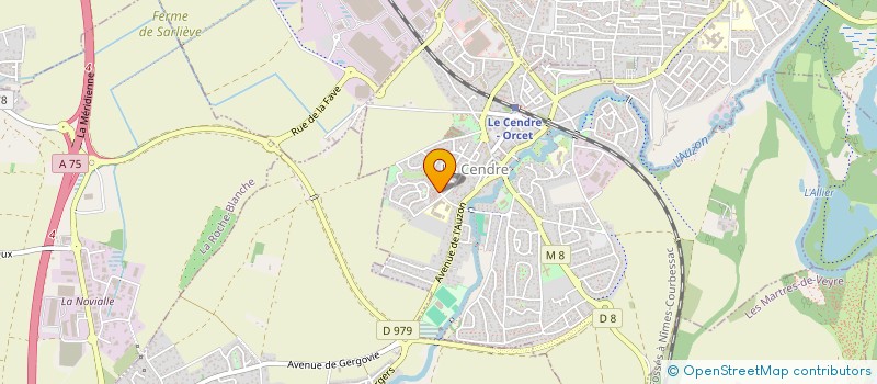 localisation de l'entreprise MONSIEUR ROMAN SCATA  LE CENDRE