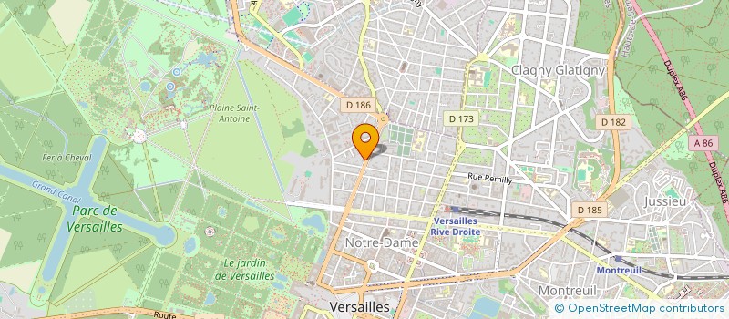 localisation de l'entreprise MONSIEUR ROMAN SHISHKIN à VERSAILLES