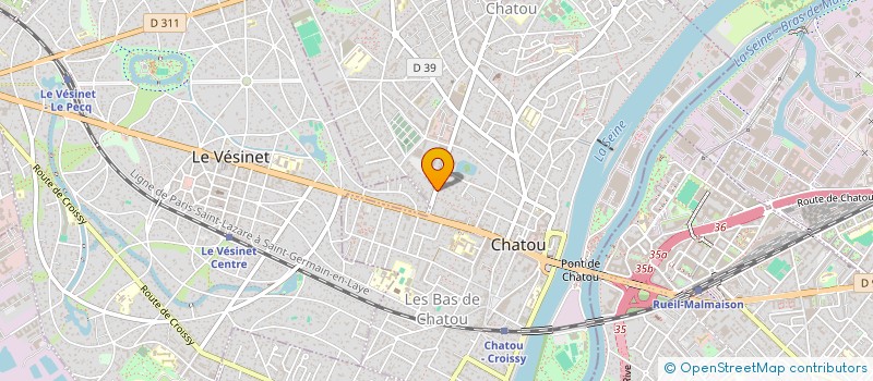 localisation de l'entreprise MONSIEUR ROMAN SHUKALO  CHATOU