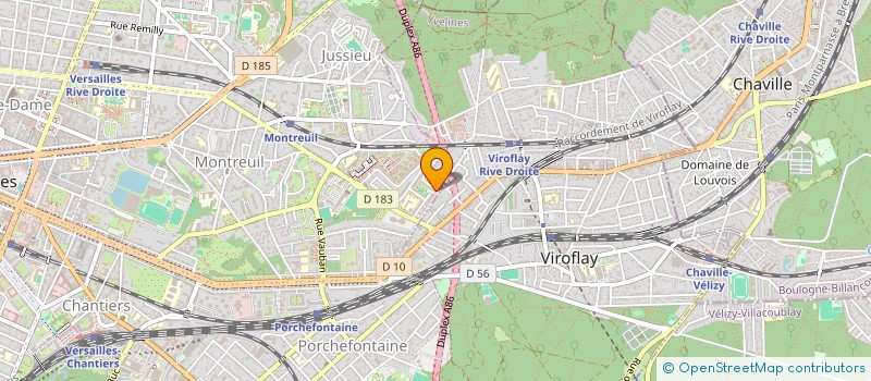 localisation de l'entreprise MONSIEUR ROMAN SVITICH  VERSAILLES