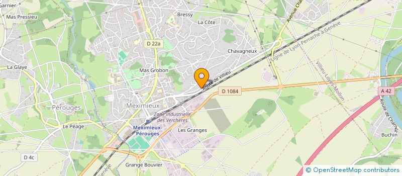 localisation de l'entreprise MONSIEUR ROMAN TOMAS à MEXIMIEUX