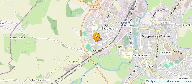 localisation de l'entreprise MONSIEUR ROMAN YOUSOF GUL à NOGENT-LE-ROTROU